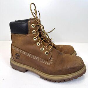 Timberland Boots 6" Hiking Brown Primaloft 200g Womens Size 7.5 Outdoor Gorpcore